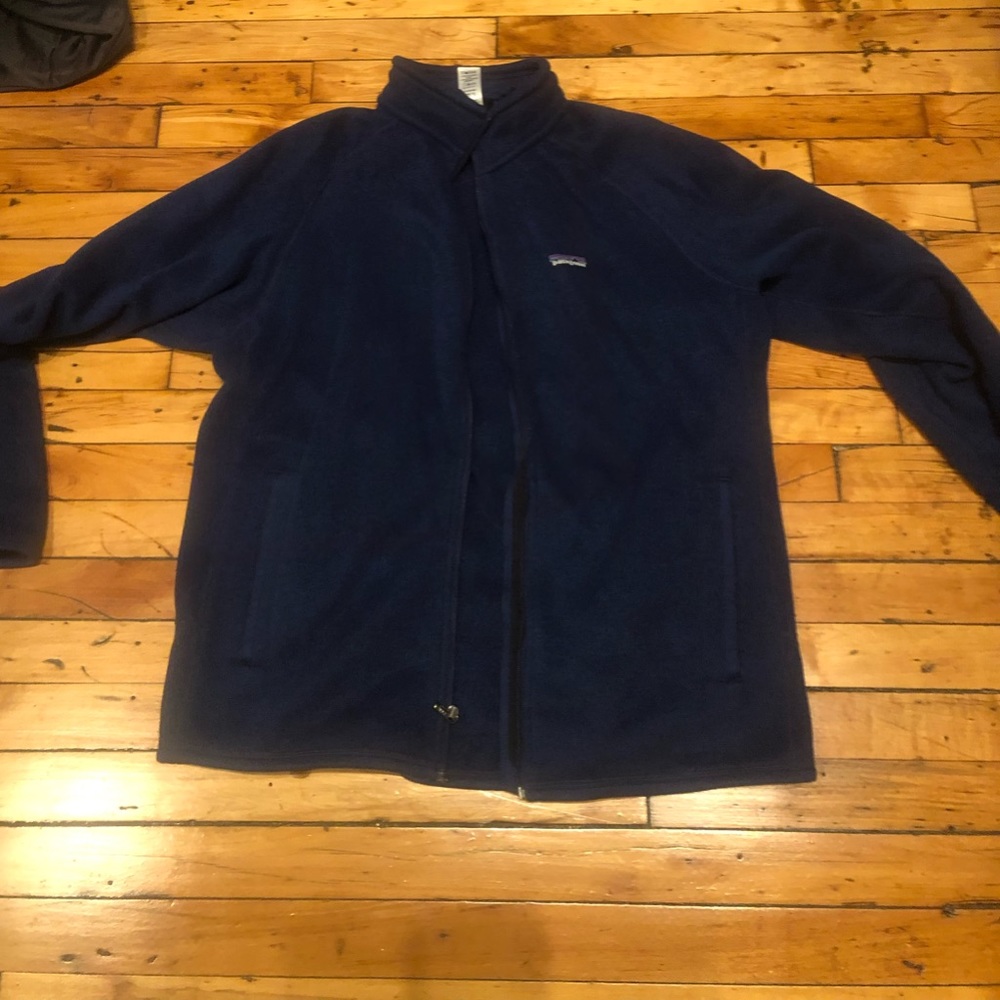 Patagonia Zip Up Navy Blue Jacket